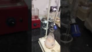 Testing of prepared solution B with ammonium Thiocyanate Sol B is prepared by NaOH  HNO3  AgNO3 [upl. by Qerat]