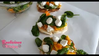 Italian BRUSCHETTA with homemade mozzarella  جبنة الموتزريلا في البيت بأسهل طريقة [upl. by Kim]