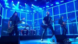 Metallica Perform quotEnter Sandmanquot at Craig Ferguson 20141120 [upl. by Aieka]