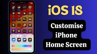 quotHow to Customize iPhone Home Screen on iOS 18  Tips amp Tricks for Personalizing Your iPhonequot [upl. by Dnalyk]