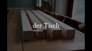 der Tisch 2  das Zurichten der Stollen [upl. by Bonnie]