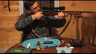 Disassembly cleaning and reassembly of a Weatherby Mark V [upl. by Arri]