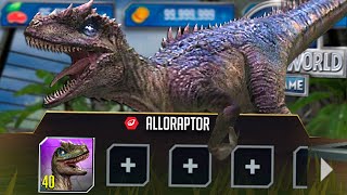 NEW ALLORAPTOR  GEN 2 HYBRID  Jurassic World  The Game  Ep 389 [upl. by China]