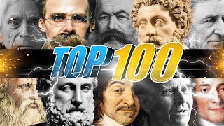 TOP 100 PHILOSOPHERS  Famous Philosophers Of The World [upl. by Anewor710]