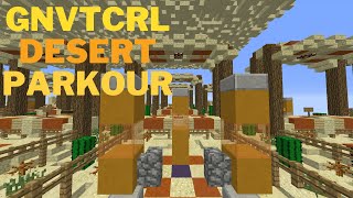 Speedrunning GnvtCrls Desert Parkour Map Minecraft Hypixel Housing  Riptoshock [upl. by Aleb]