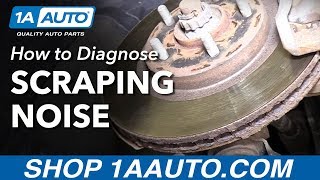 How to Diagnose a Car Wheel Scraping Noise Brakes or Dust Shield [upl. by Leonsis915]