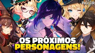 OS PRÓXIMOS PERSONAGENSBANNERS DA VERSÃO 48 E 50  GENSHIN IMPACT [upl. by Kennet]