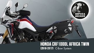 Honda CRF1000L Africa Twin HepcoampBecker CBow [upl. by Zeph459]