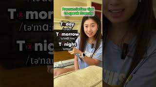 Basic English English pronunciation tips learnenglish english everydayenglish [upl. by Suoivatco]