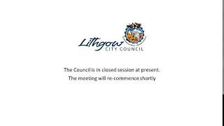 Ordinary Meeting of Lithgow City Council 28 October 2024 [upl. by Jarrett21]