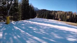 Carezza ski pista Tschein [upl. by Rozek735]