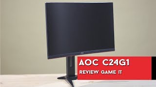 AOC C24G1 review y montaje [upl. by Nason855]