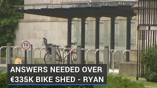 Answers needed from OPW over €335k bike shed  Ryan [upl. by Dajma502]