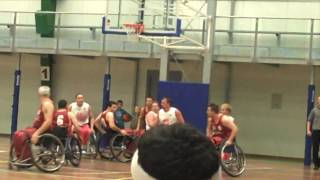 Wheelchair Basketball Lely Amsterdam  Probuild Lions 2 [upl. by Rubliw]