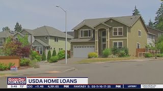 More Americans purchasing homes with USDA home loans  How it works [upl. by Hurley]