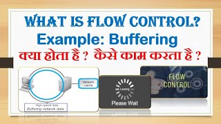 What is Flow Control क्या होता है  Example Buffering कैसे काम करता है  Data Windows [upl. by Aerdnac]