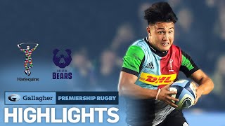 Harlequins v Bristol  HIGHLIGHTS  Smith Sparks Sublime Comeback  Gallagher Premiership 202122 [upl. by Liza]