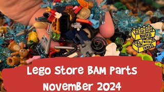 Lego Store Build A Minifigure Parts  November 2024 Edition [upl. by Harrad]