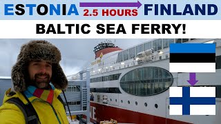 Ferry trip from TALLINN Estonia to HELSINKI Finland [upl. by Stanley]