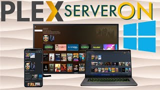 Turn your PC into a Plex Server Plex Server Setup on Windows [upl. by Ilatfan]