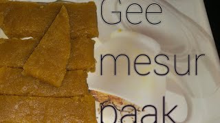 ऐसा मैसुर पाक जो मुह मे जाते ही घुल जाए mesur paak recipe [upl. by Bricker]