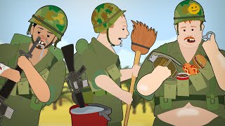 Low IQ People Forced to Become Soldiers Vietnam War [upl. by Llehsam]