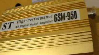 Amplificator semnal GSM ST950 300 metri patrati [upl. by Behl]