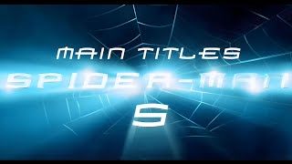 SpiderMan 5 Main Titles Español Latino [upl. by Jennine]