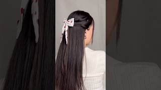 Easy and quick hairstyles for long hair 😍♥️ hairstyle hairtok hairtutorial hair explorepage [upl. by Atsugua]