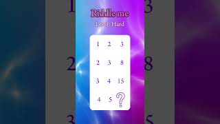 Can you solve this riddle riddles canyouanswer challenge smart [upl. by Bartram]