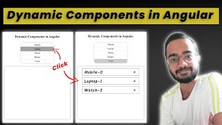 How to Create Dynamic Components in Angular 1314  Load Components Dynamically  2022 [upl. by Torrie468]