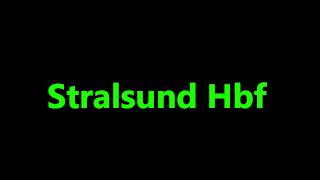 Stralsund Hbf [upl. by Auohs]