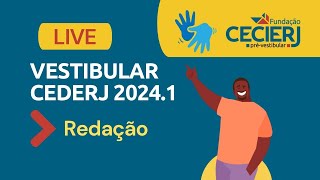 Live Cederj  Redação [upl. by Savill]