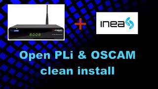 Octagon SF8008m  OpenPLi clean install and OSCAM installation [upl. by Annauqahs797]