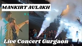 🚨Mankirt Aulakh Live Concert With Pranjal Dahiya New year Celebration Gurgaon😎 [upl. by Leruj647]