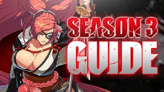 Baiken In Guilty Gear Strive Season 3  Analysis [upl. by Tanah552]