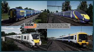 Southeastern High Speed and Class 700 Review  Train Sim World 3 [upl. by Sisak]