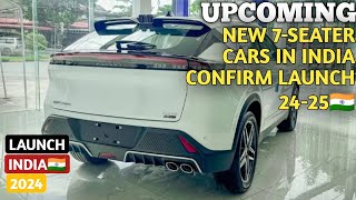 Upcoming 7 Seater Cars In India Launch Confirm 202425  Price Launch Date Features  7 Seater Car [upl. by Yenahc]