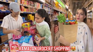 Ramzan grocery shopping🛒🛍️ Itna zyada bill ban gaya😳 [upl. by Niraj]