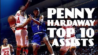 Penny Hardaways Top 10 Assists [upl. by Jandy818]