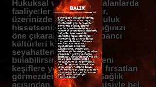 1 KASIM AKREP YENİAYININ BALIK BURCUNA ETKİLERİ [upl. by Edy]