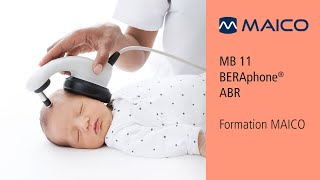 MB 11 BERAphone®  ABR  Formation MAICO  Tests de dépistage auditif et diagnostic [upl. by Irrab856]