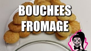 Recette BOUCHEES au FROMAGE facile [upl. by Nylasoj]