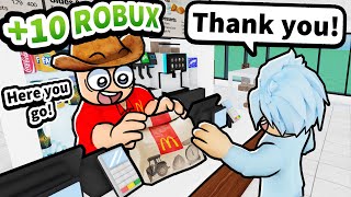 You can get ROBUX from working here [upl. by Mallen189]