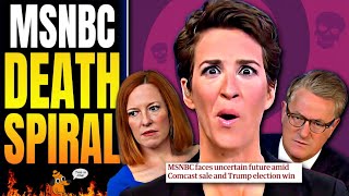 MSNBC Is in a Death Spiral Ratings Collapse as Potential Buyers REFUSE Crazy quotStarquot Contracts [upl. by Arodal]