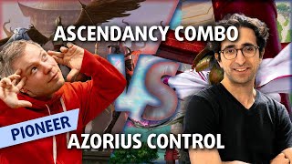 Is Control Still the Best Deck in Pioneer  Ascendancy Combo vs Azorius Control [upl. by Annaegroeg112]