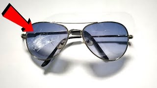 How to Remove Scratches from Sunglasses [upl. by Haff25]