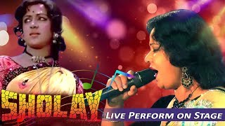 Jab Tak Hai Jaan Jaane Jahan Main Nachungi  Sholay 1975  Mou Das Live Performance [upl. by Atnamas318]