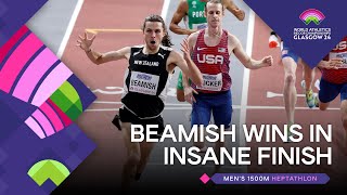 Beamish kicks to 1500m gold 🔥  World Athletics Indoor Championships Glasgow 24 [upl. by Inot]