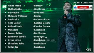 AR Rahman 90s Super Hits  Fast Beat Hd Songs  Audio Jukebox  AR Rahman 90s Tamil [upl. by Levine897]